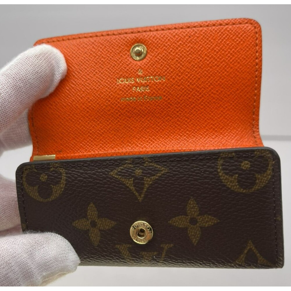 Louis Vuitton Monogram Multicles 4 Ring Key Case Brown – Authentic LV /69 - Picture 2 of 9